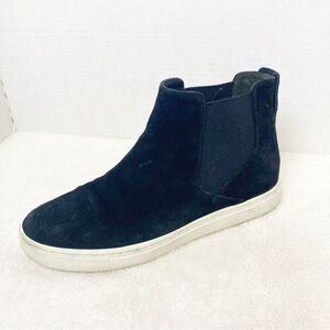 Vince. | Newlyn Suede Black High Top Sneakers 7.5